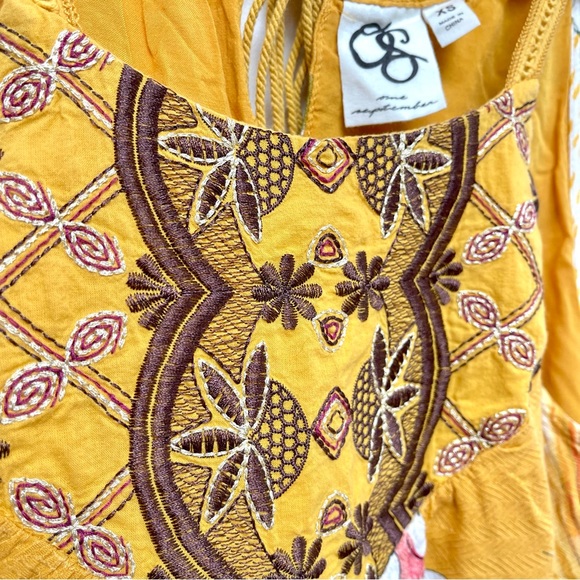 Anthropologie One September Paradiso Koi Maxi Dress - Picture 7 of 8